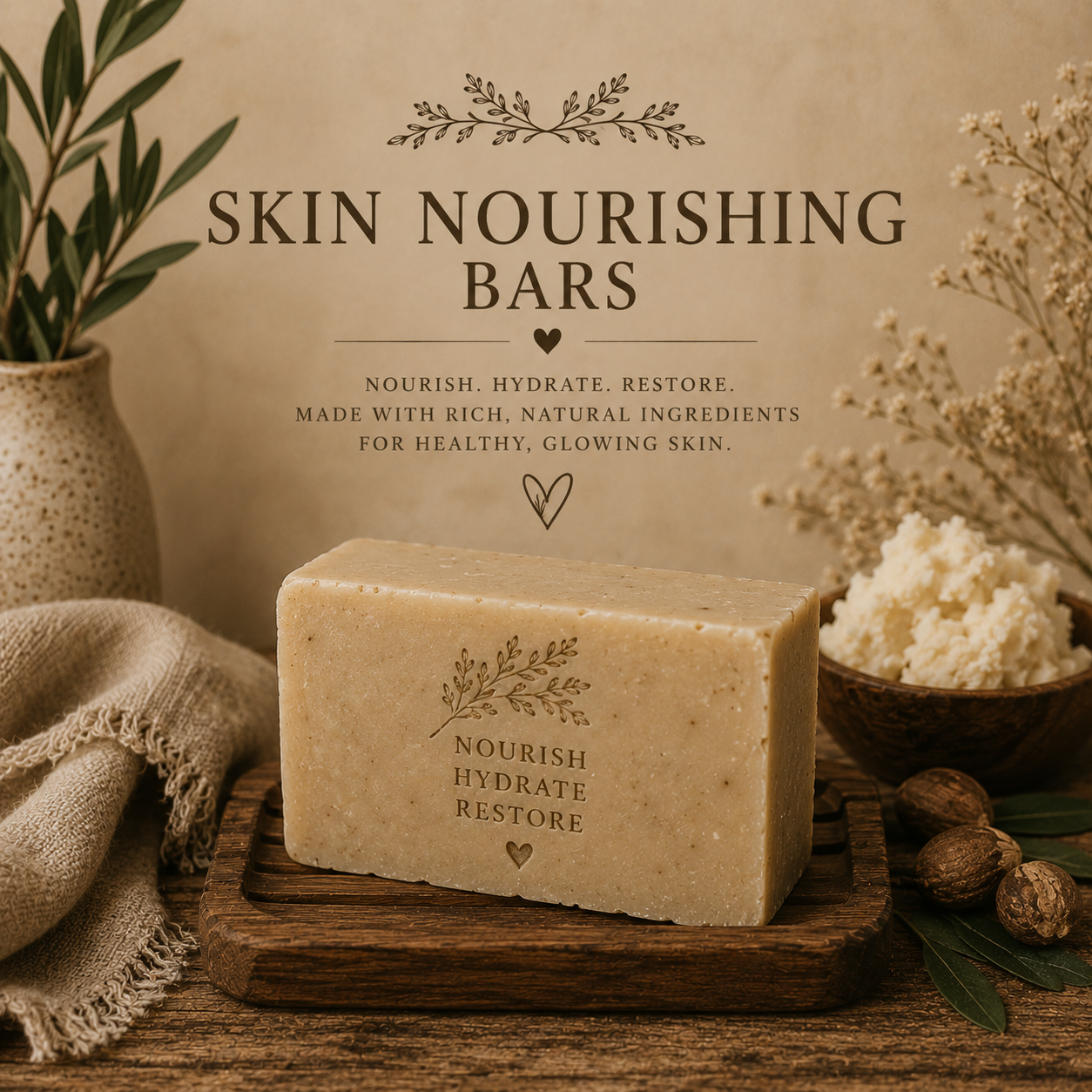 Skin Nourishing Soap Bars