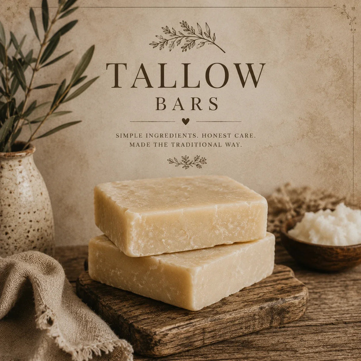 Tallow Soap Bars