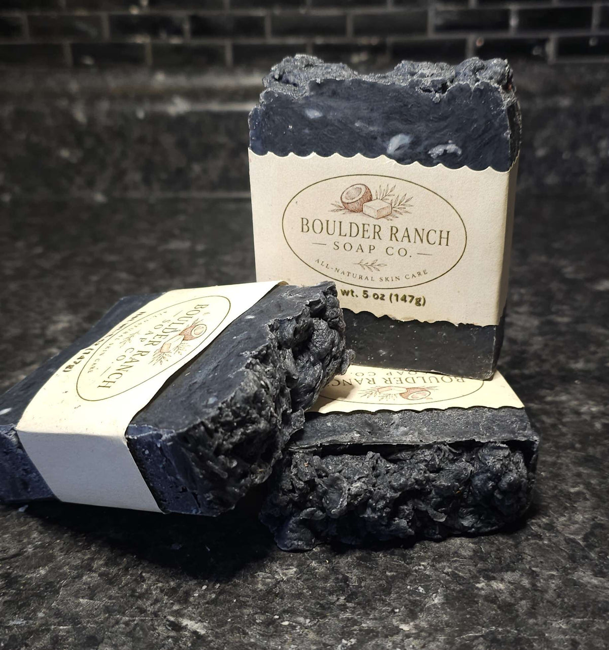 Activated Charcoal Tallow Soap Bar