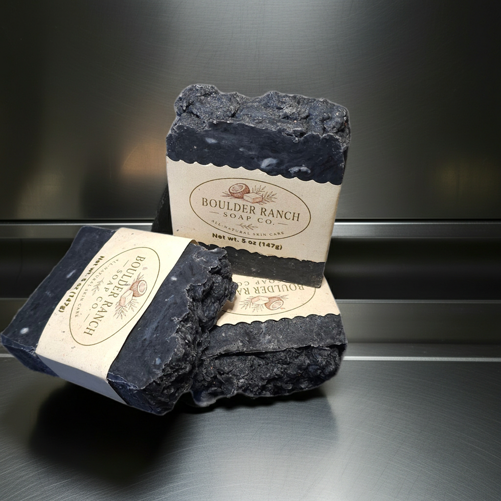 Activated Charcoal Tallow Soap Bar