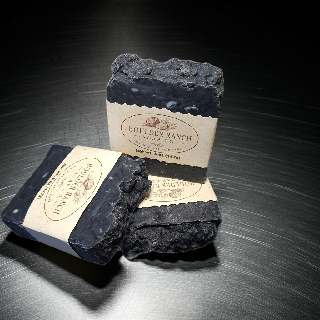 Activated Charcoal Tallow Soap Bar