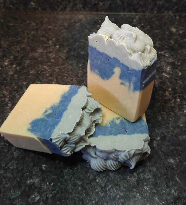 Blue Tansy Meadow Artisan Soap