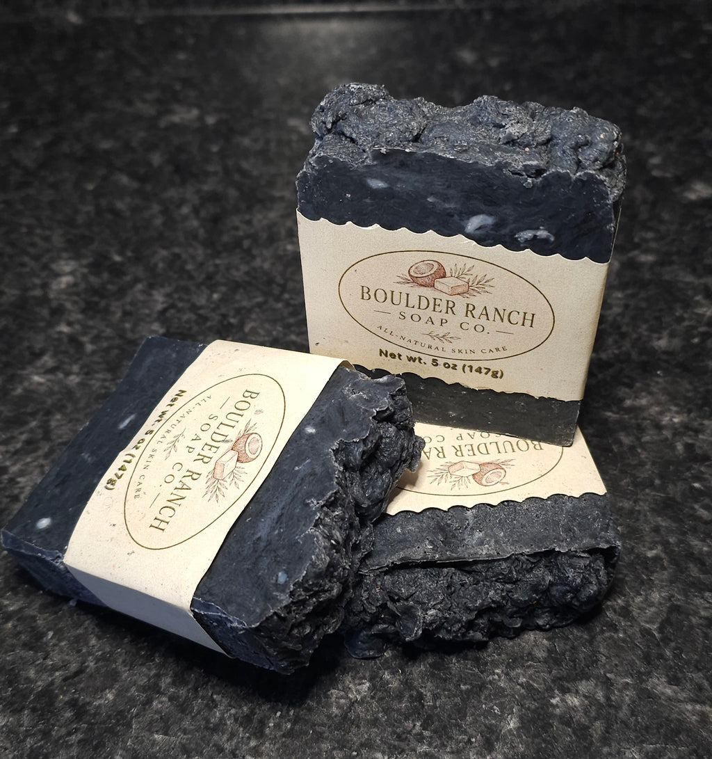 Activated Charcoal Tallow Soap Bar